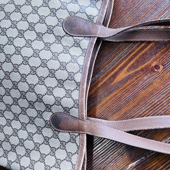 GUCCI Ophidia GG Supreme MONOGRAM Canvas Shopper's Women Tote Shoulder Bag - Picture 6 of 12
